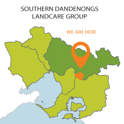 Southern Dandenongs Landcare Group map